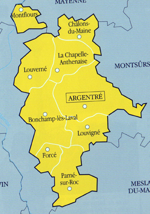 Canton de Argentr&eacute;