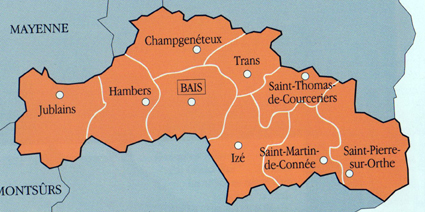 canton de bais