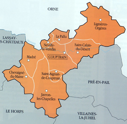 Canton de Couptrain